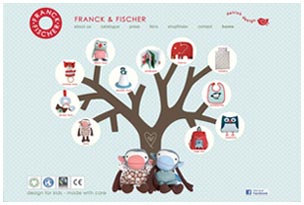 Franck & Fischer - hjemmeside fra SiteNow